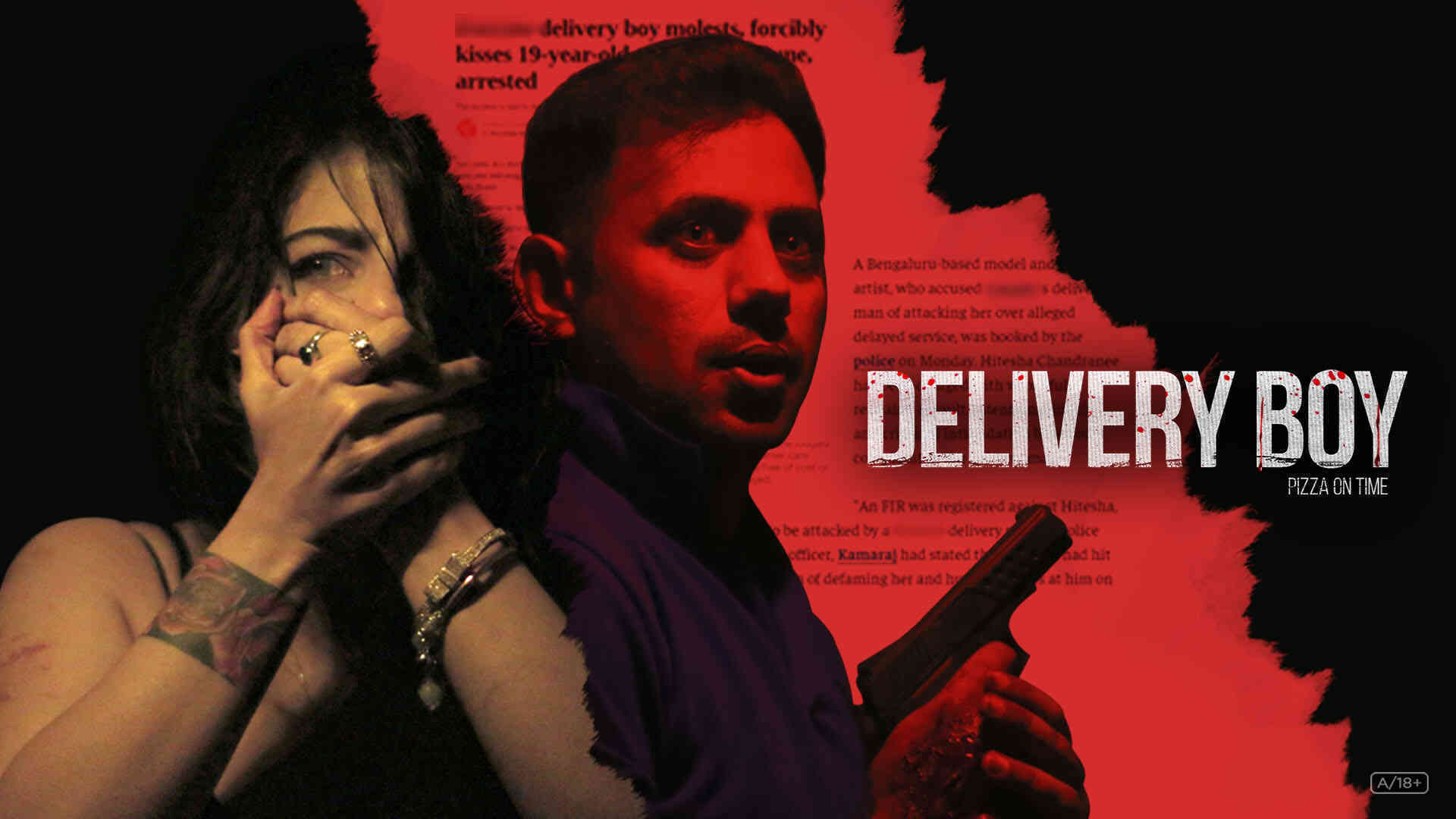 Delivery Boy Pizza On Time